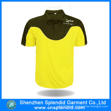 Custom Sports Wear Fashion Two Tone Sports Polo Shirts